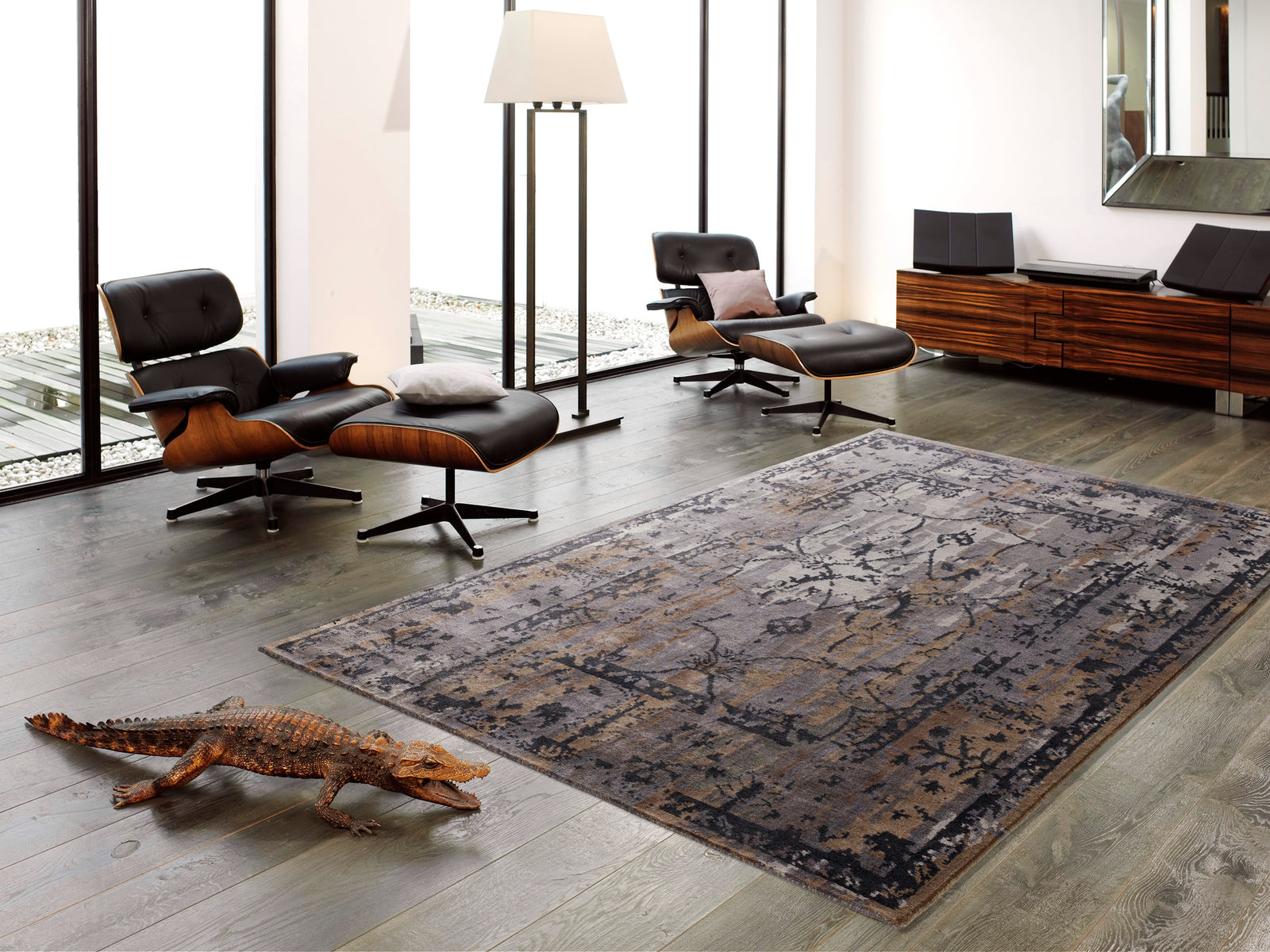Arbeitszimmer Teppich