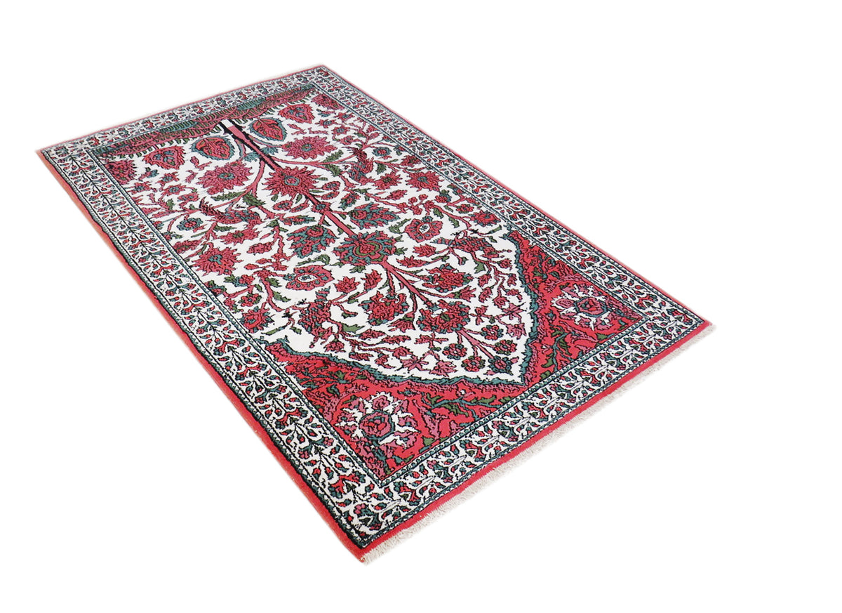 Kashmir Seide Vintage 146 x 96 cm