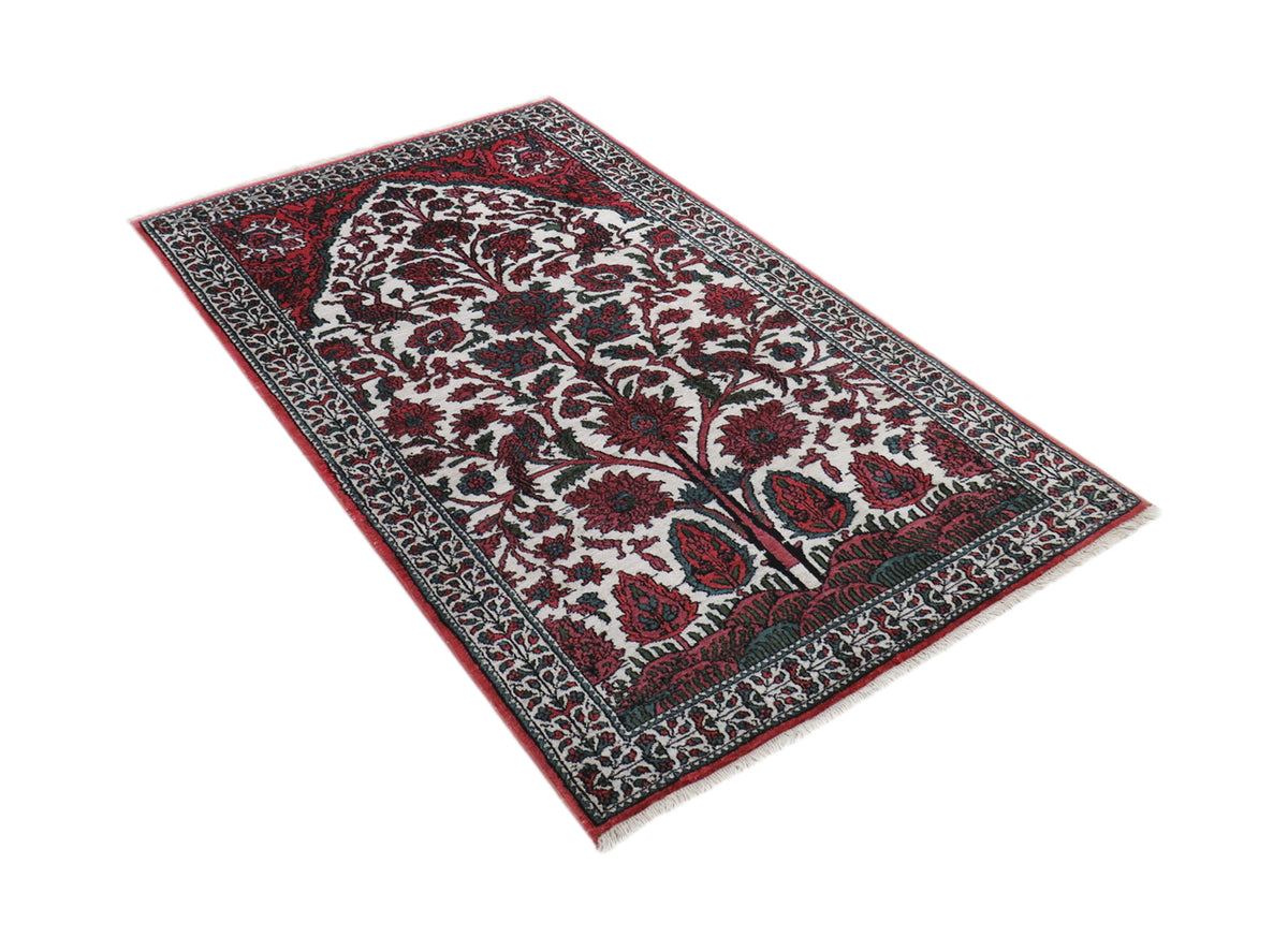 Kashmir Seide Vintage 146 x 96 cm