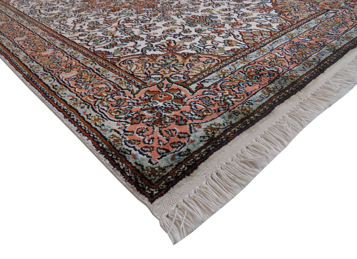 Kashmir Seide Vintage 126 x 82 cm
