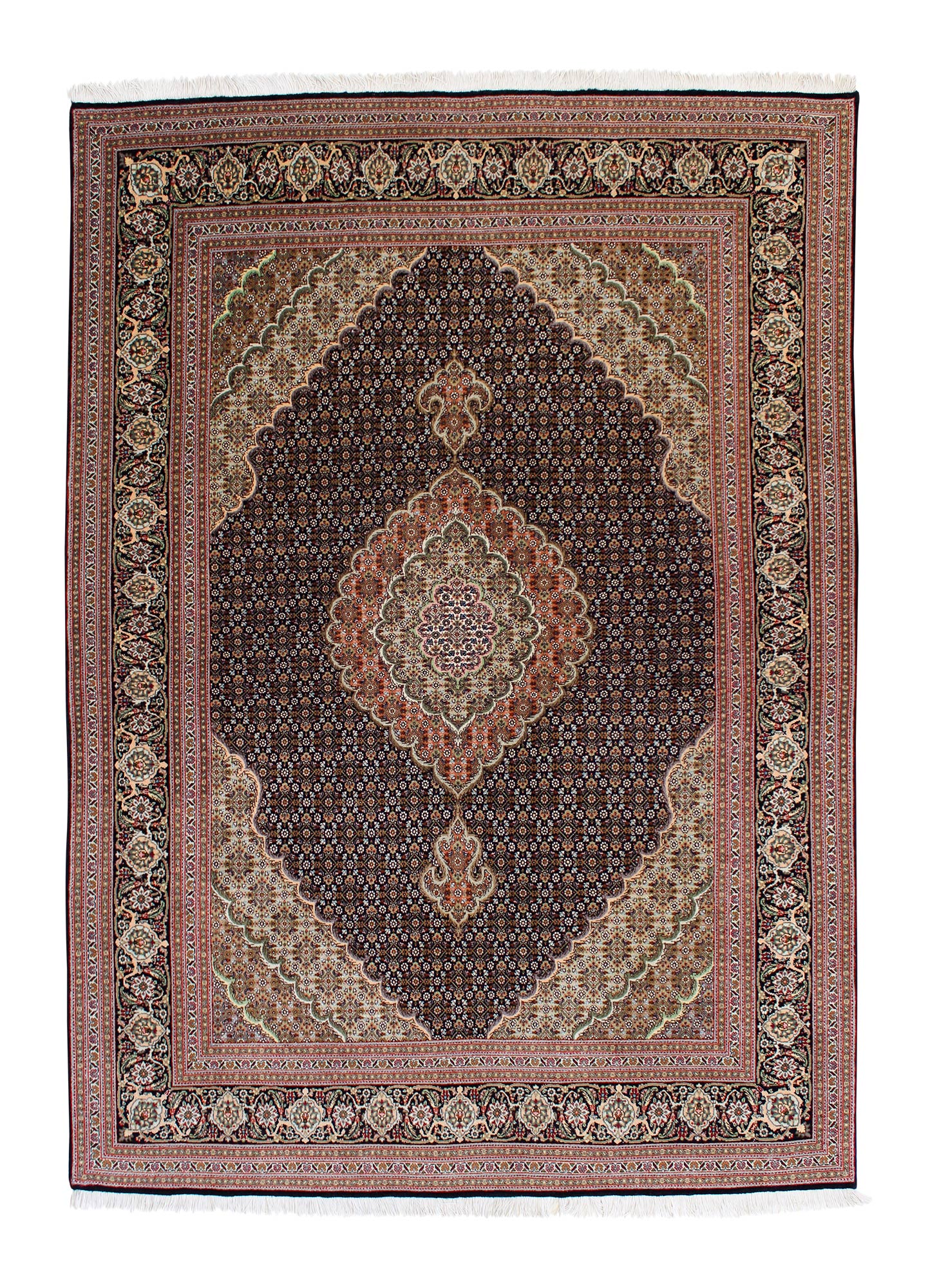 Tabriz Mahi 50 Raj 212 x 152 cm