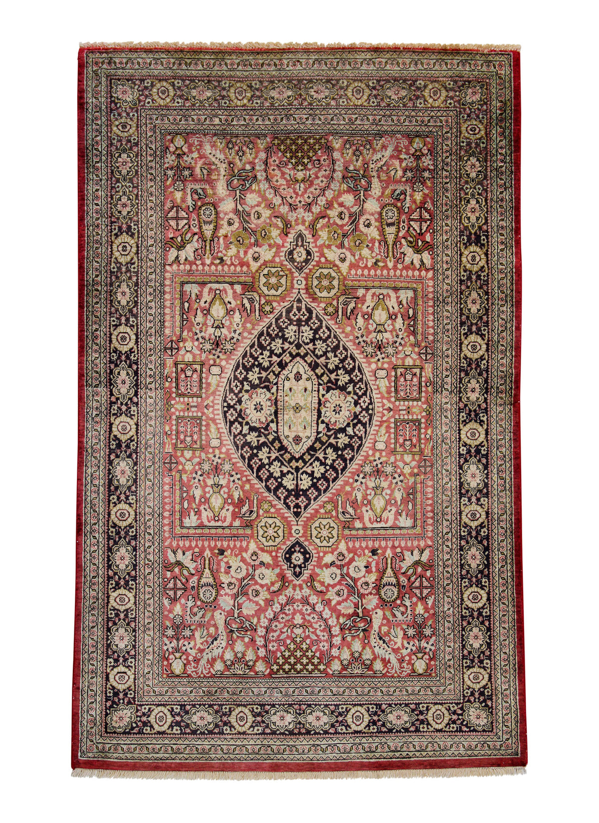 Ghom Seide Vintage 122 x 75 cm