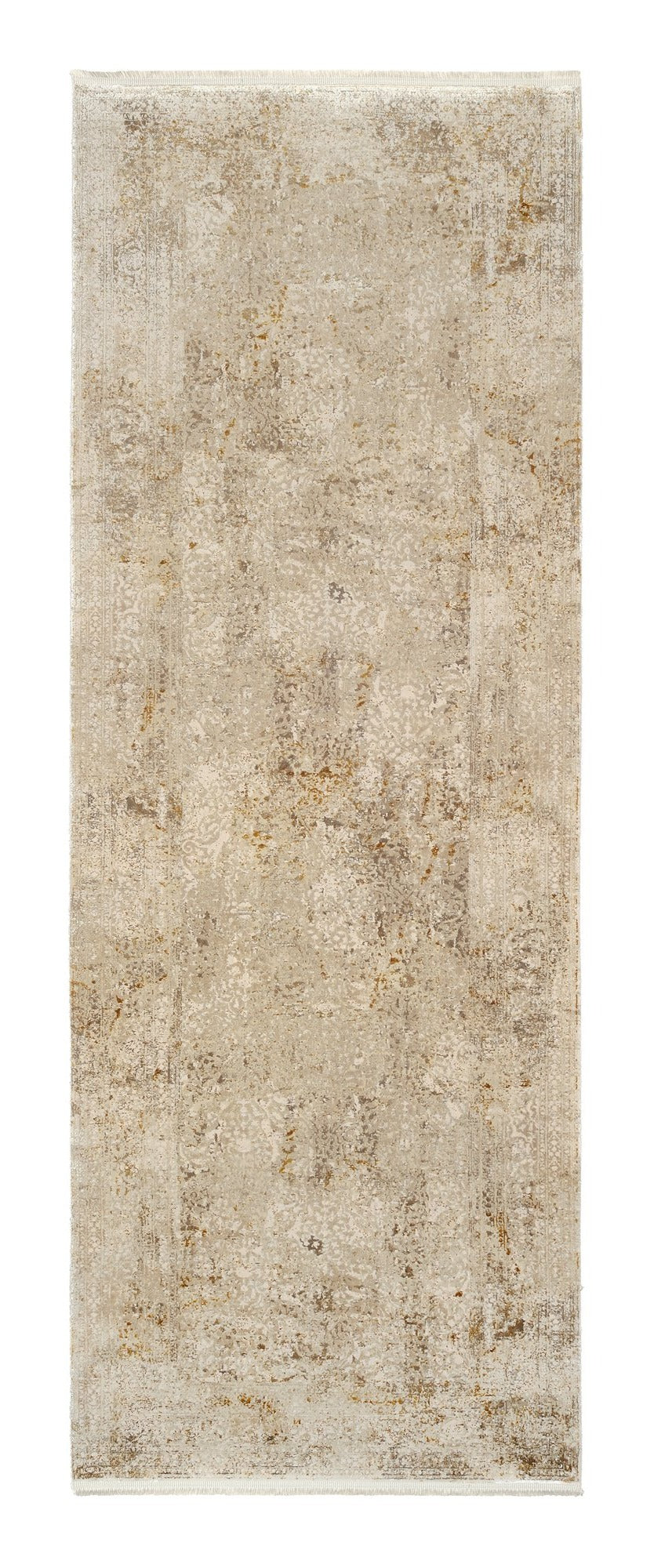 OCI Teppich BESTSELLER CAVA beige-gold Läufer Vintage Designer Teppich
