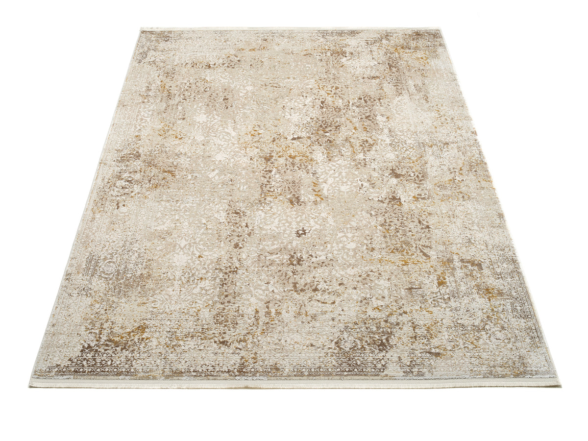 OCI Teppich BESTSELLER CAVA beige-gold Vintage Designer Teppich