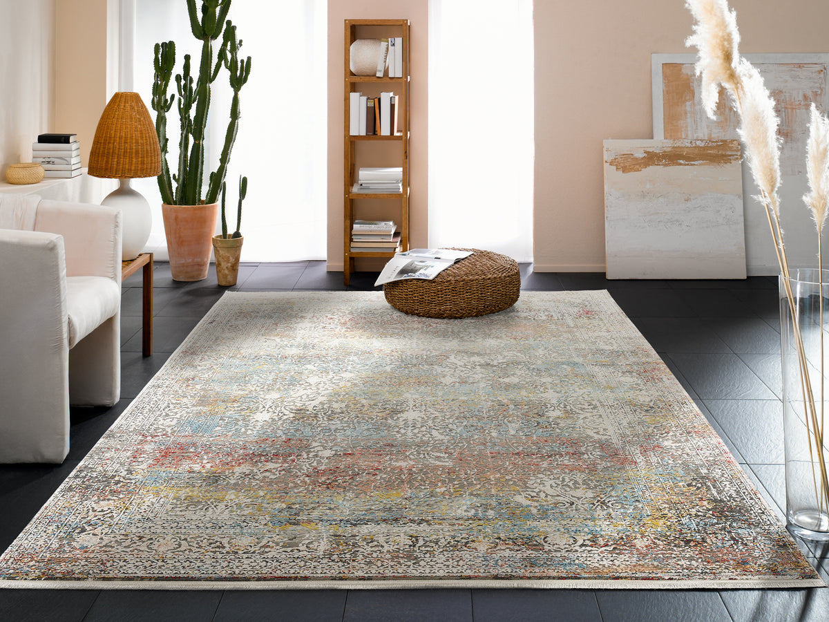 OCI Teppich BESTSELLER CAVA multicolor Vintage Designer Teppich