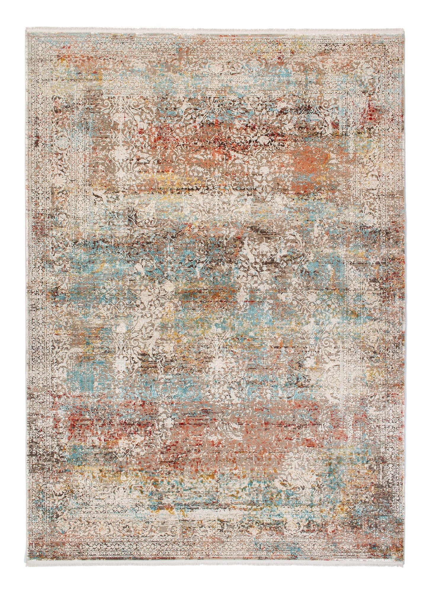 OCI Teppich BESTSELLER CAVA multicolor Vintage Designer Teppich