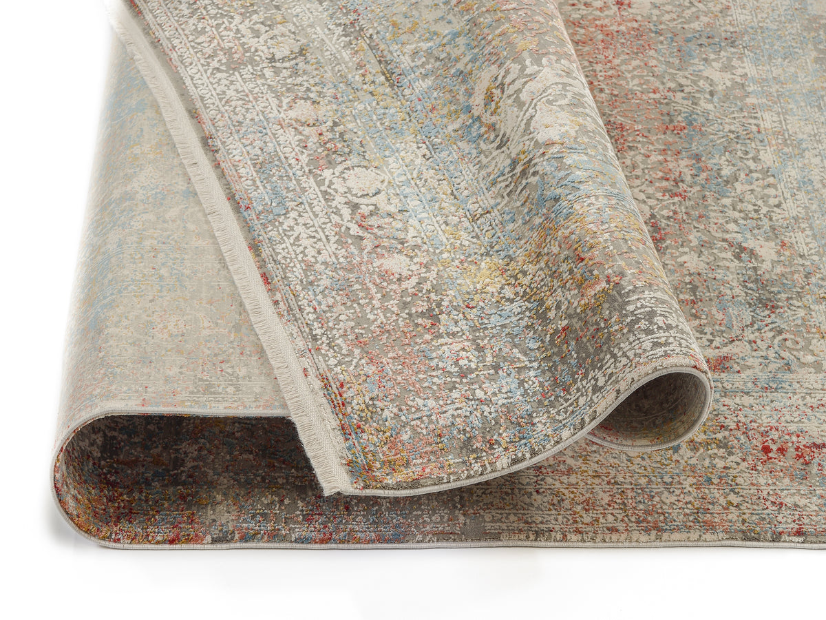 OCI Teppich BESTSELLER CAVA multicolor Quadratisch Vintage Designer Teppich