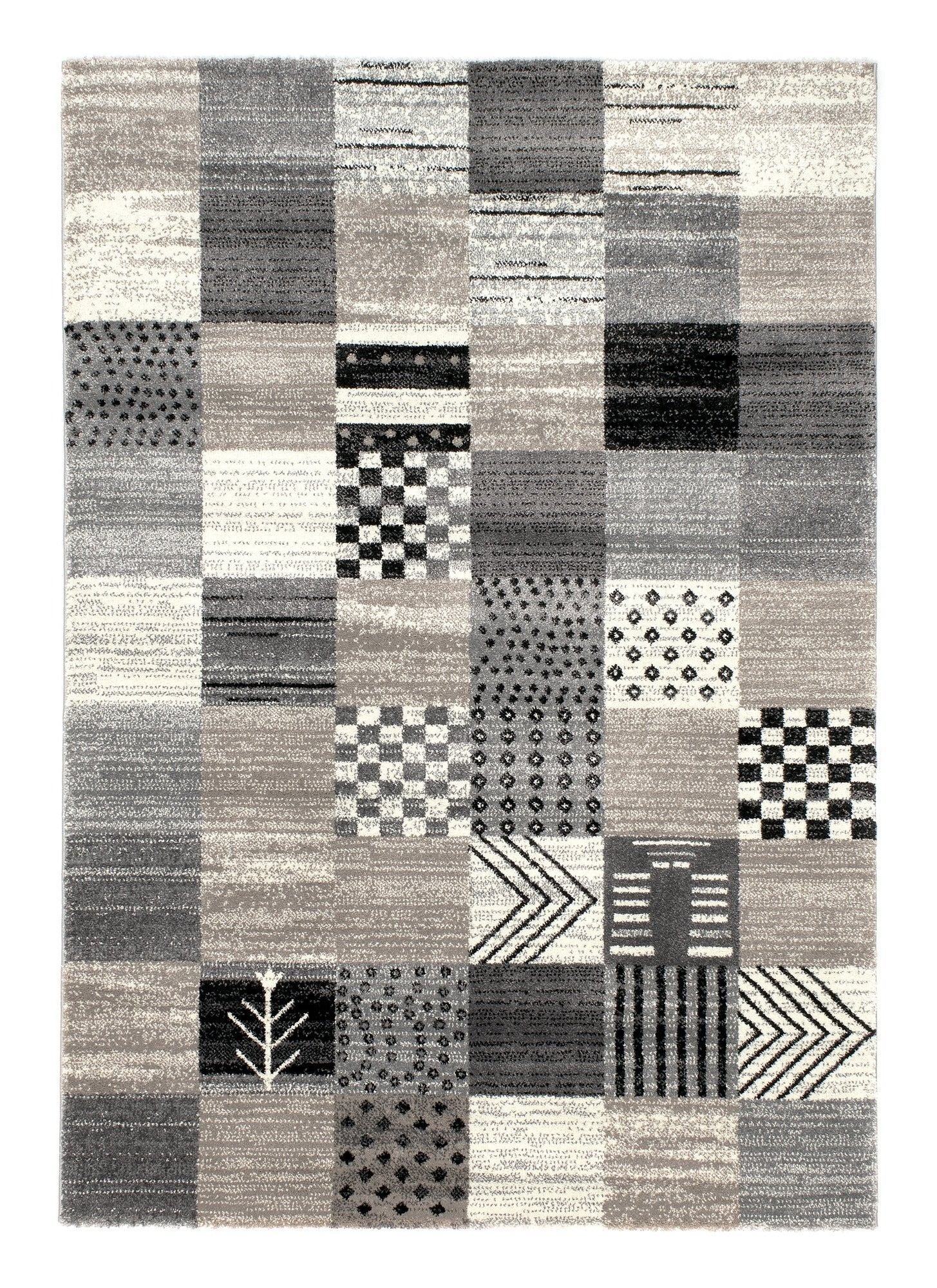 OCI Teppich BUTTERFLY SEMPOR beige-grau moderner Designer Teppich