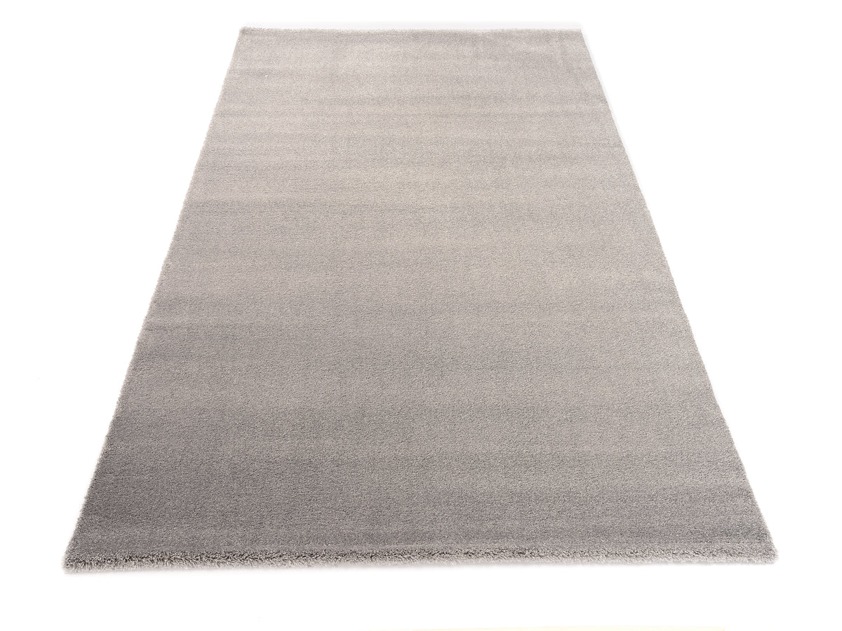 OCI Teppich BELLEVUE grau moderner Uni-Teppich