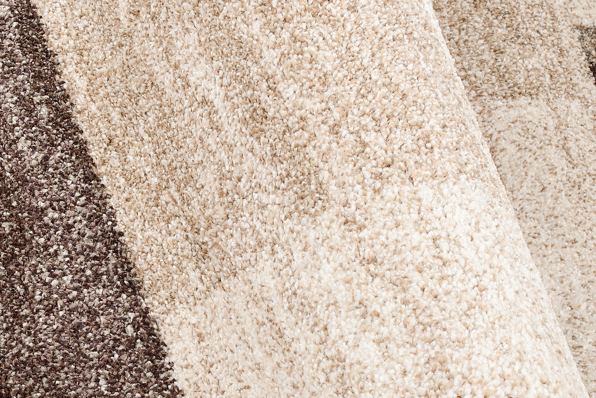 OCI Teppich CASTLE BEPPO beige-braun moderner Designer Teppich Öko-Tex