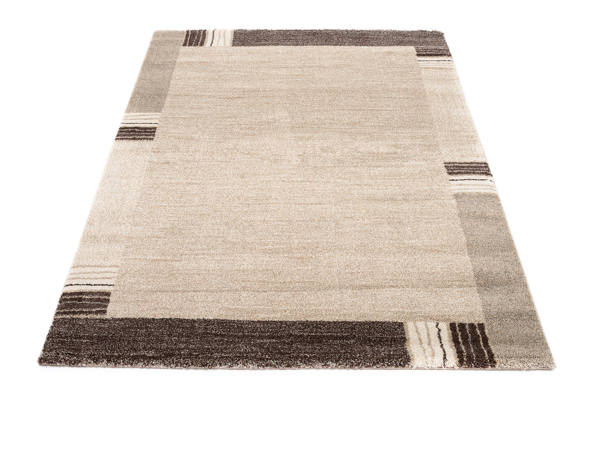OCI Teppich CASTLE FLORA beige-braun moderner Designer Teppich Öko-Tex