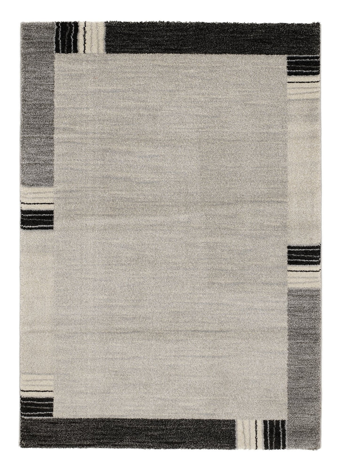 OCI Teppich CASTLE FLORA grau moderner Designer Teppich Öko-Tex