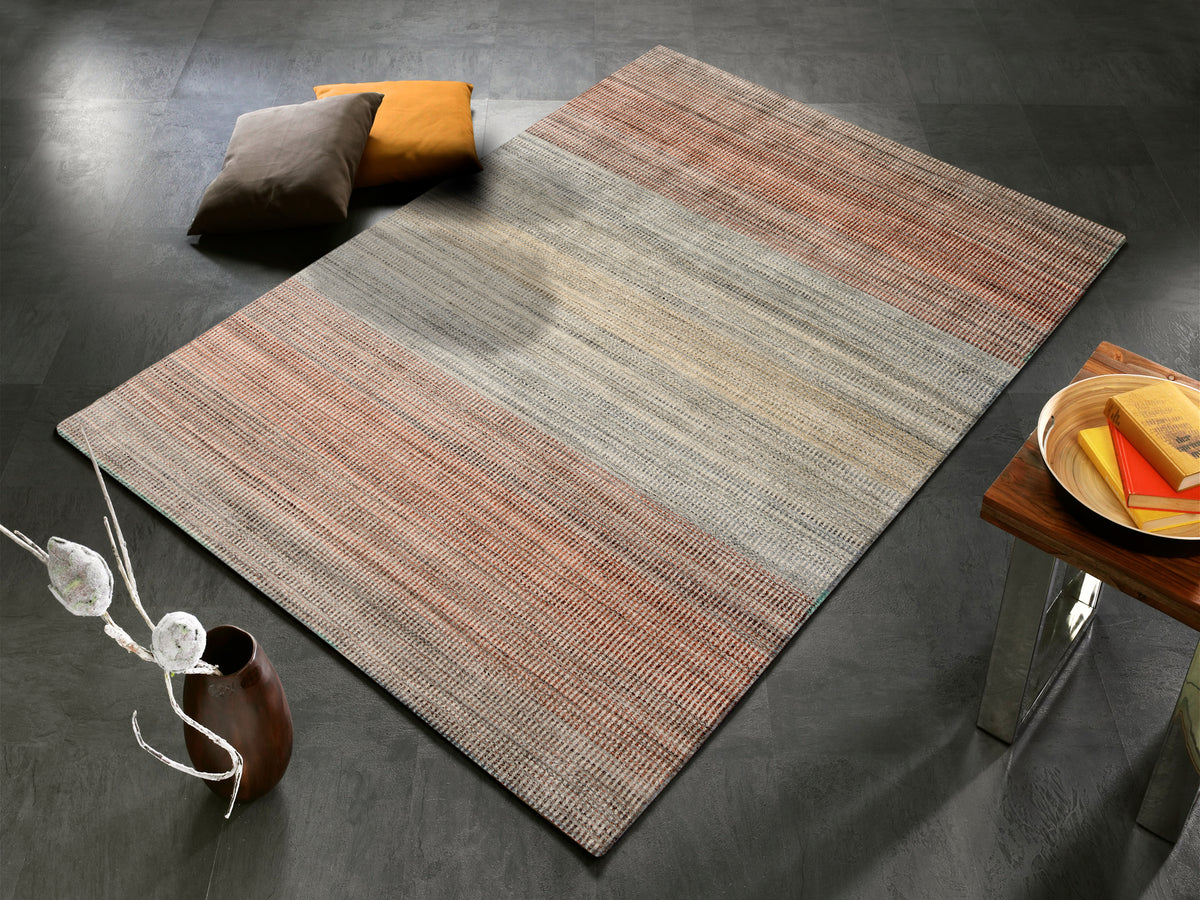 OCI Teppich ECOLINE charcoal handgeknüpfter Indien-Teppich