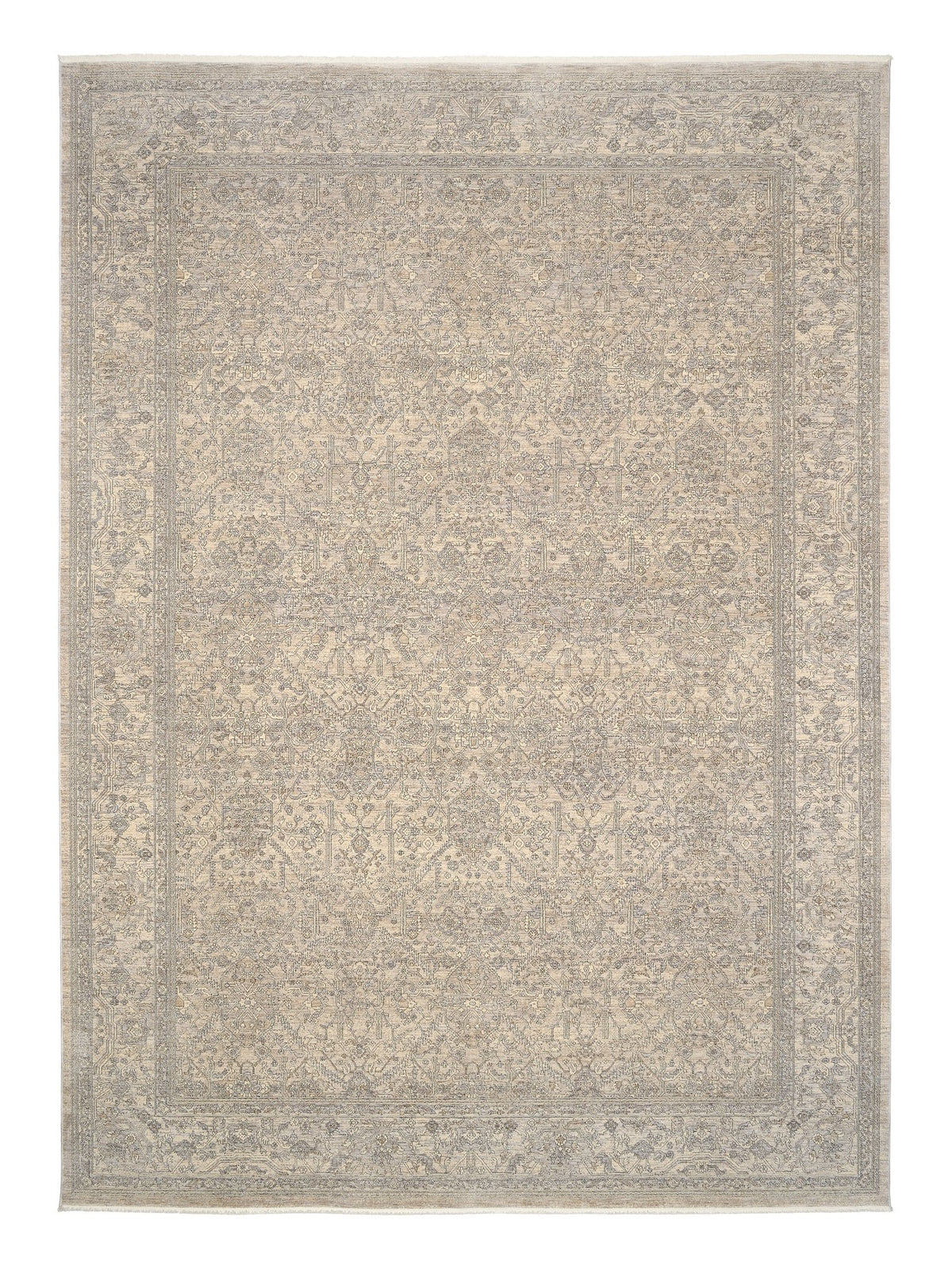OCI Teppich GRAND FASHION 03 h.grau-natur Vintage Designer Teppich