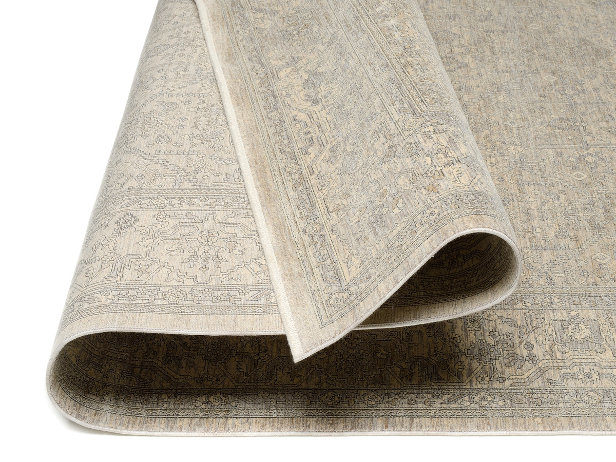 OCI Teppich GRAND FASHION 03 h.grau-natur Vintage Designer Teppich