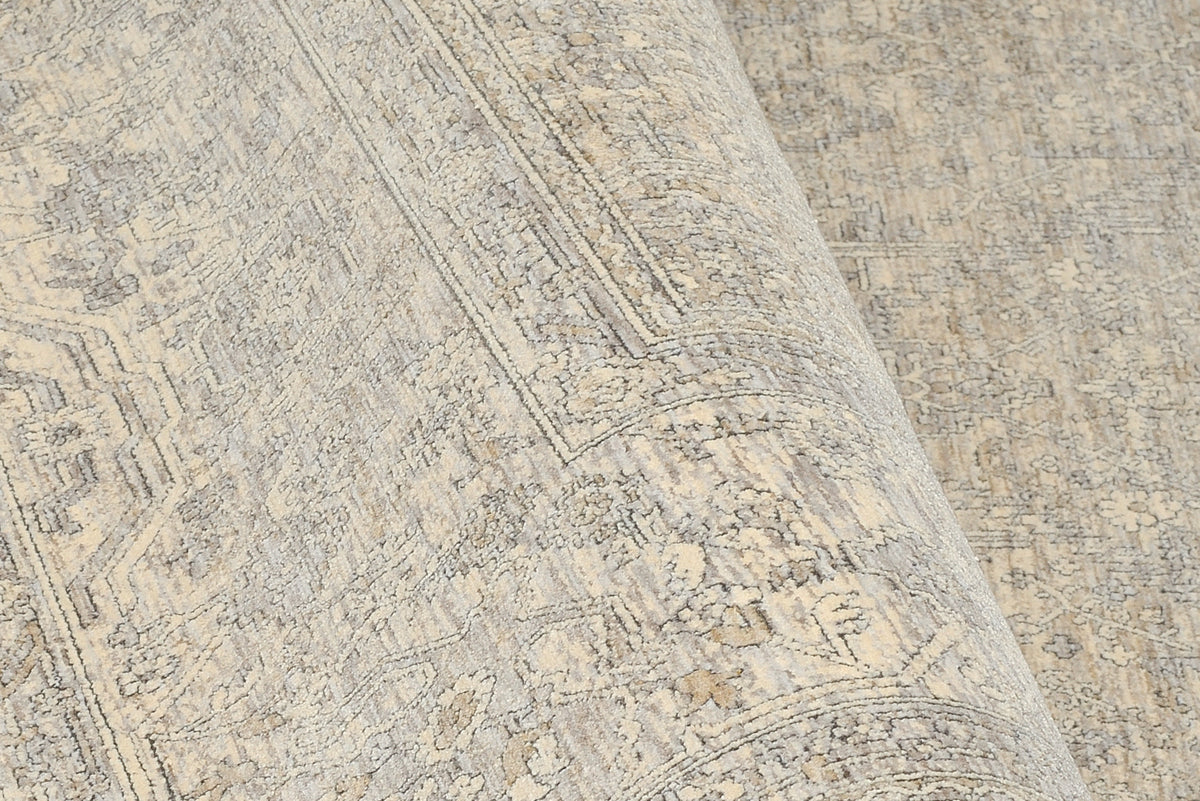 OCI Teppich GRAND FASHION 03 h.grau-natur Vintage Designer Teppich