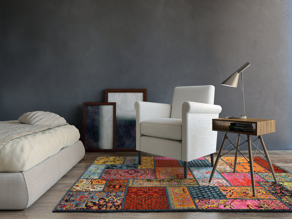 OCI Teppich HAPPINESS ORI multicolor moderner Designer Teppich bunt
