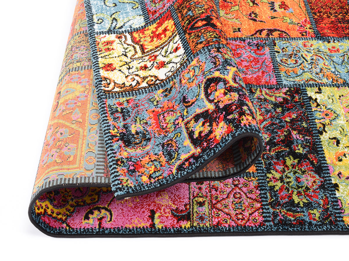 OCI Teppich HAPPINESS ORI multicolor moderner Designer Teppich bunt