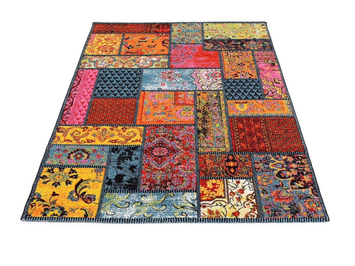 OCI Teppich HAPPINESS ORI multicolor moderner Designer Teppich bunt