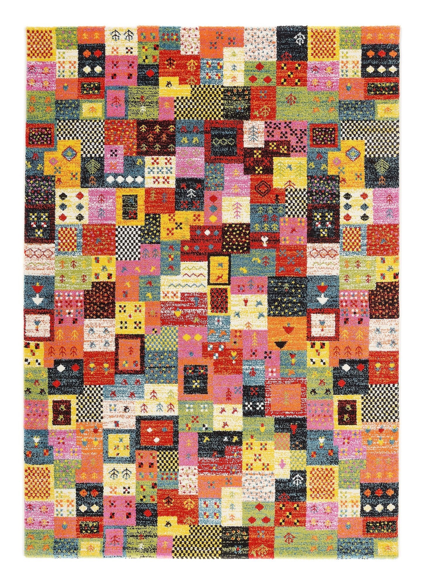 OCI Teppich HAPPINESS PARDIS multicolor moderner Designer Teppich bunt