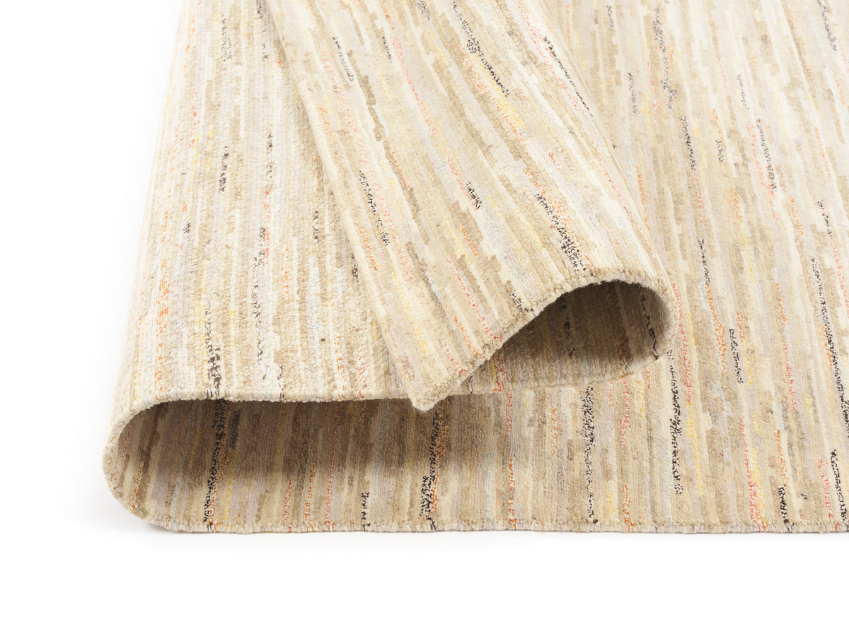OCI Teppich HIMALI LINEA beige echter original handgeknüpfter Nepal-Teppich