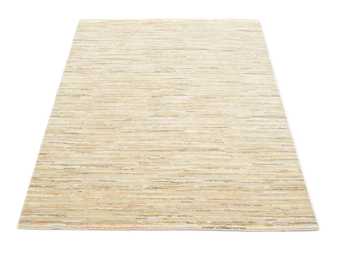 OCI Teppich HIMALI LINEA beige echter original handgeknüpfter Nepal-Teppich