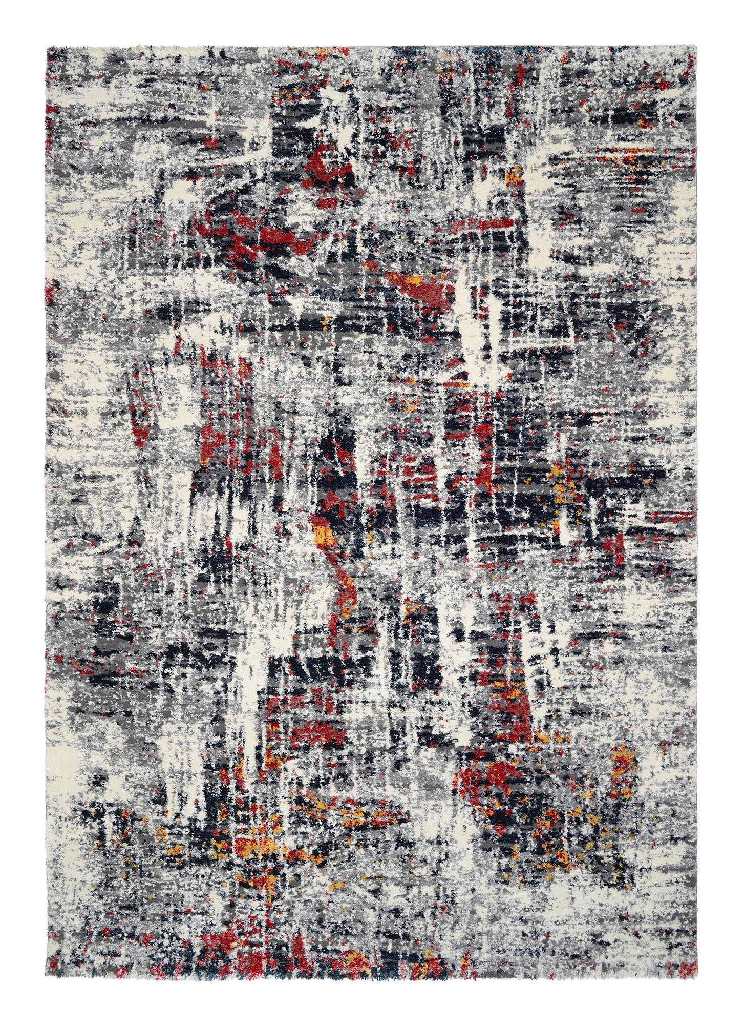 OCI Teppich HIGH AND LOW SIX multicolor weicher Shaggy Hochlor Langflor Teppich