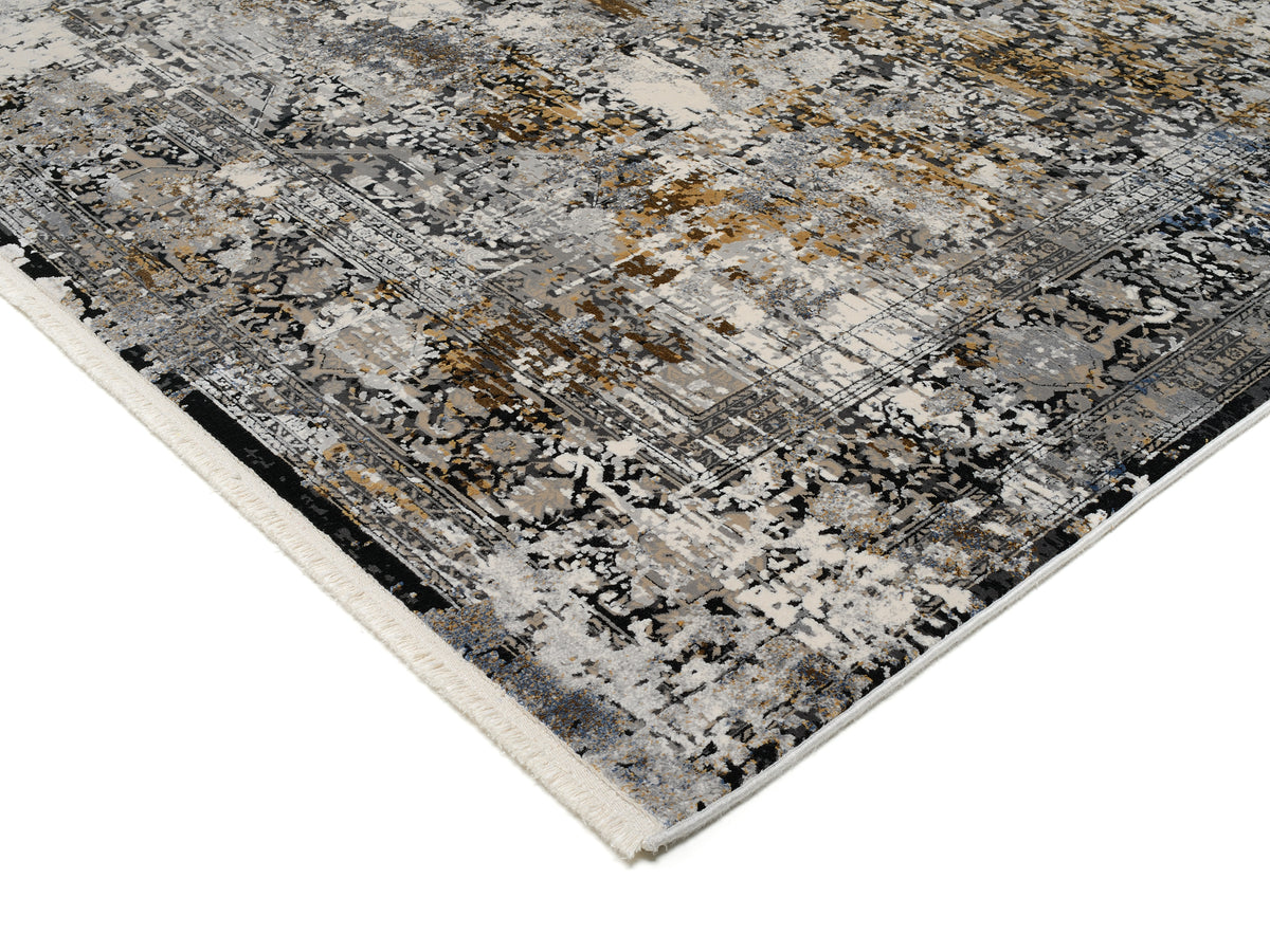 OCI Teppich IMPRESSION CASSINA grau-multicolor Vintage Designer Teppich