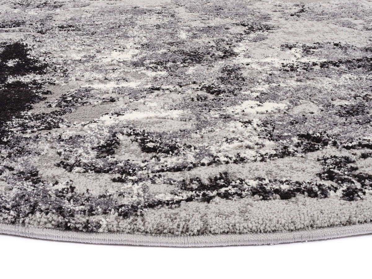 OCI Teppich JUWEL LIRAY grau-mix weicher Shaggy Hochlor Langflor Teppich