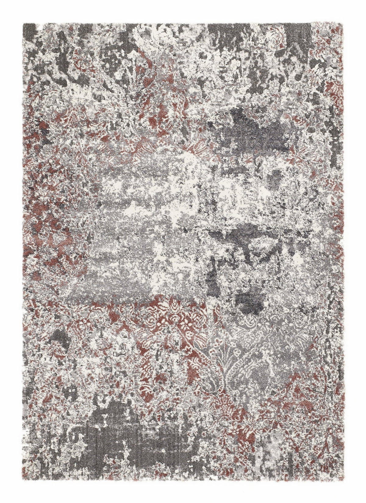 OCI Teppich JUWEL DRAMATICA rosenholz weicher Shaggy Hochlor Langflor Teppich