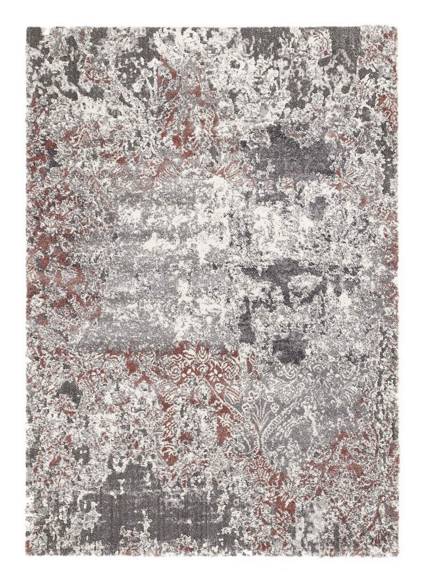 OCI Teppich JUWEL DRAMATICA rosenholz weicher Shaggy Hochlor Langflor Teppich