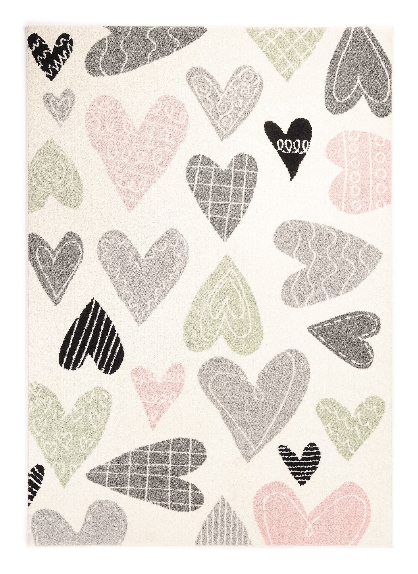 OCI Teppich KIDDY LOVE multicolor Kinder-Teppich bunt Öko-Tex
