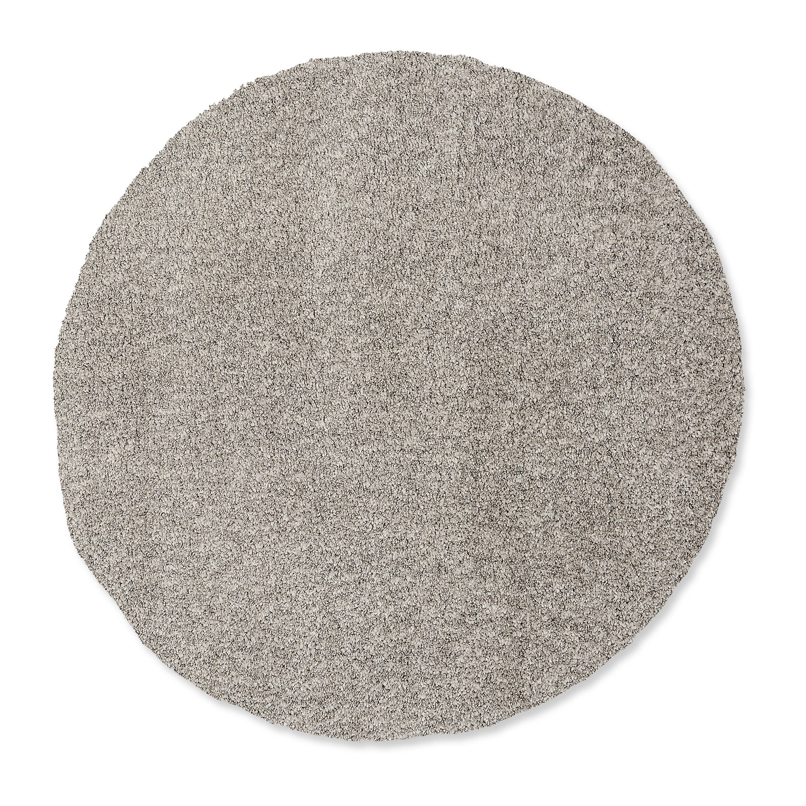 OCI Teppich LOBBY SHAGGY grau Rund Hochflor Langflor Teppich