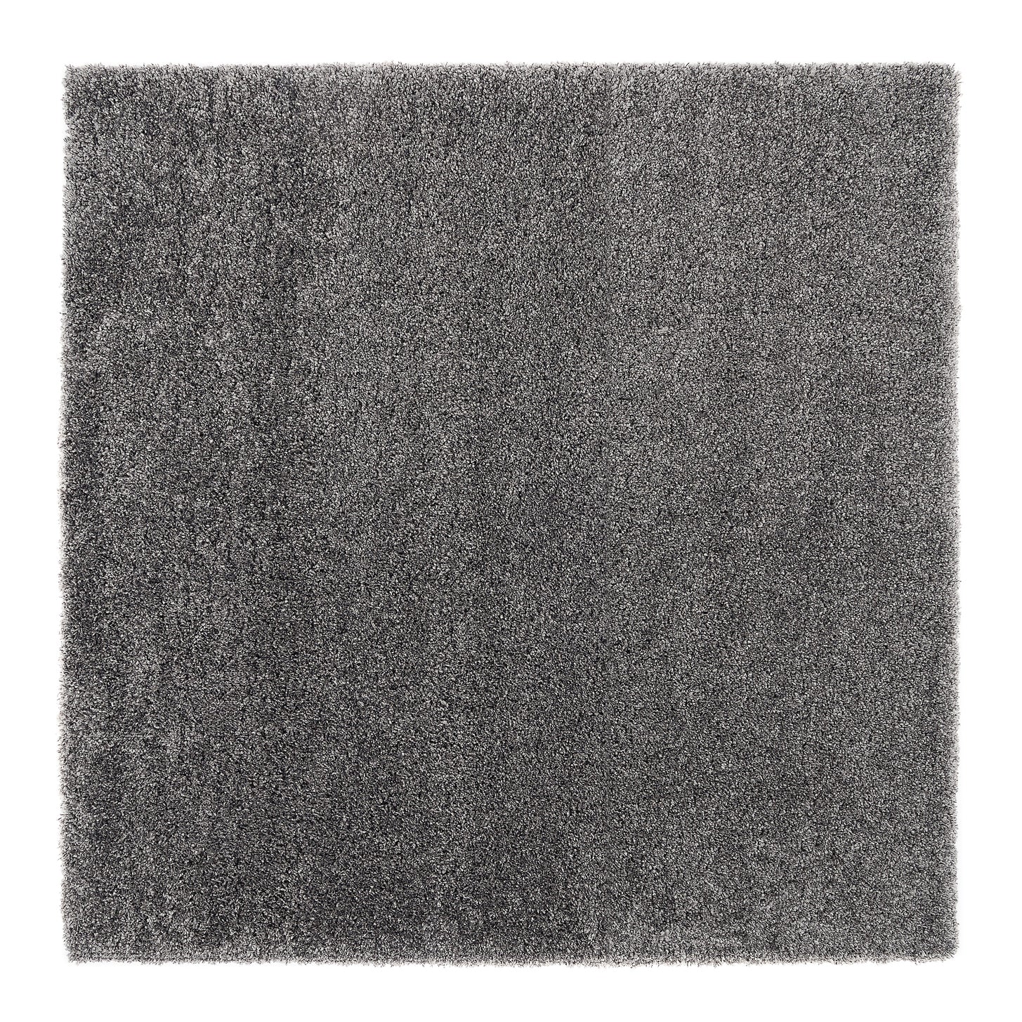 OCI Teppich LOBBY SHAGGY dk.grau Quadratisch Hochflor Langflor Teppich