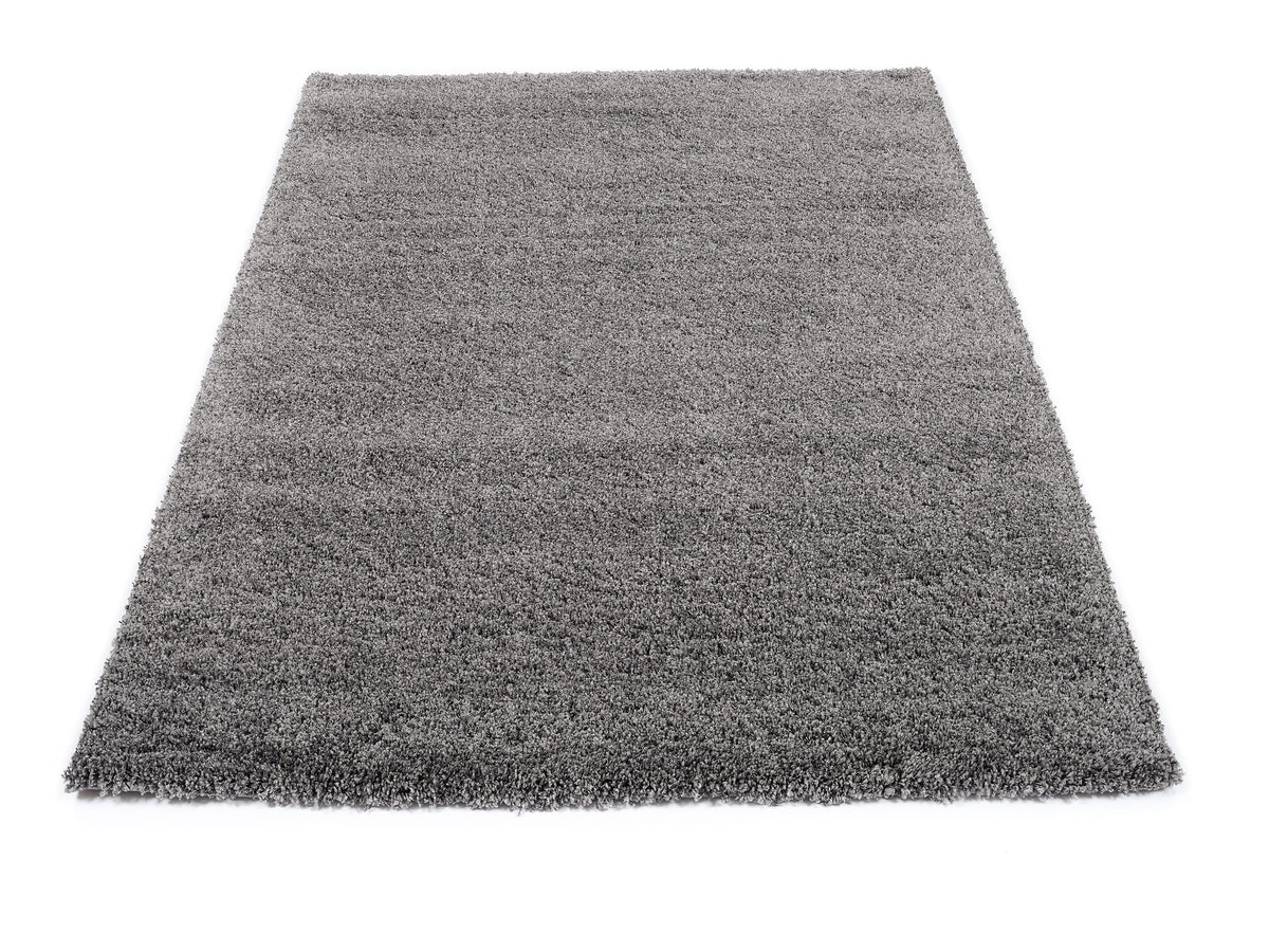 OCI Teppich LOBBY SHAGGY dk.grau Quadratisch Hochflor Langflor Teppich