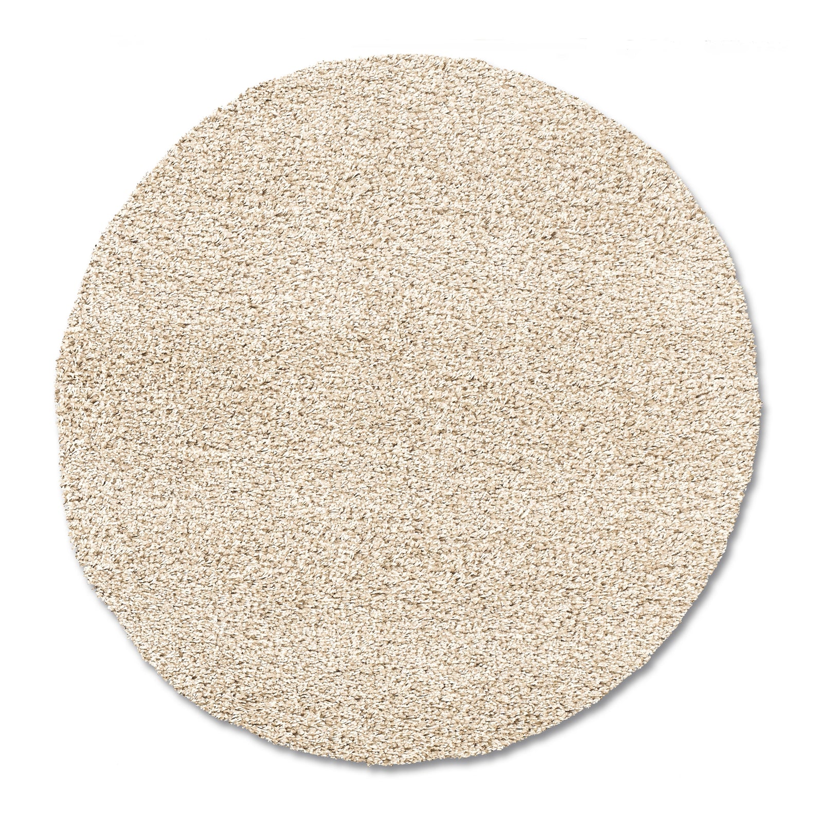 OCI Teppich LOBBY SHAGGY beige-mix Rund Hochflor Langflor Teppich