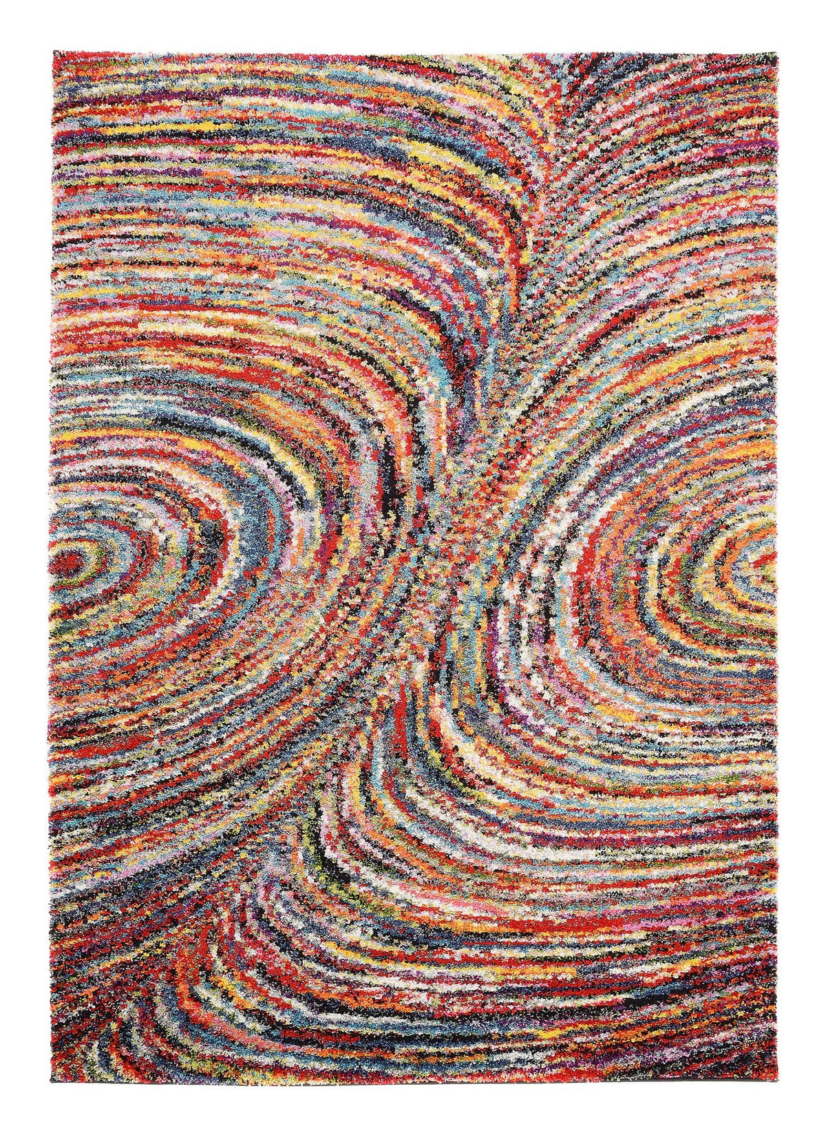 OCI Teppich SIXTEEN FACE multicolor Designer Hochflor-Langflor-Teppich