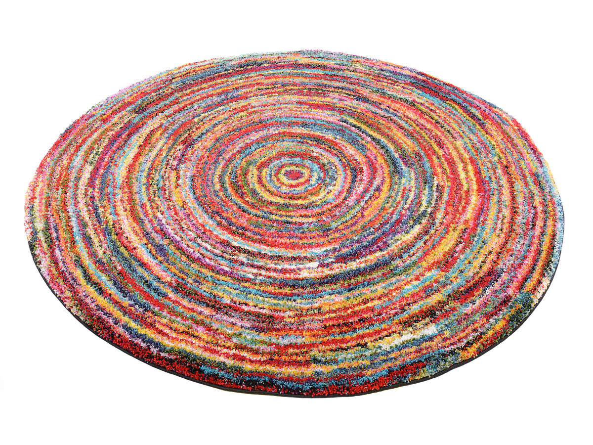 OCI Teppich SIXTEEN FACE multicolor Designer Hochflor-Langflor-Teppich