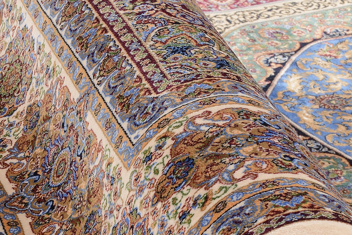 OCI Teppich SILK LINE SHAH ABBAS multicolor Orient Teppich