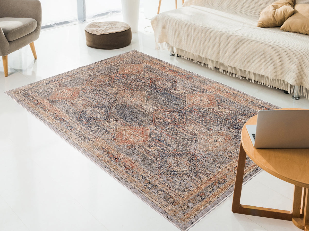 OCI Teppich SOLIST MAMBA grau moderner Designer Teppich