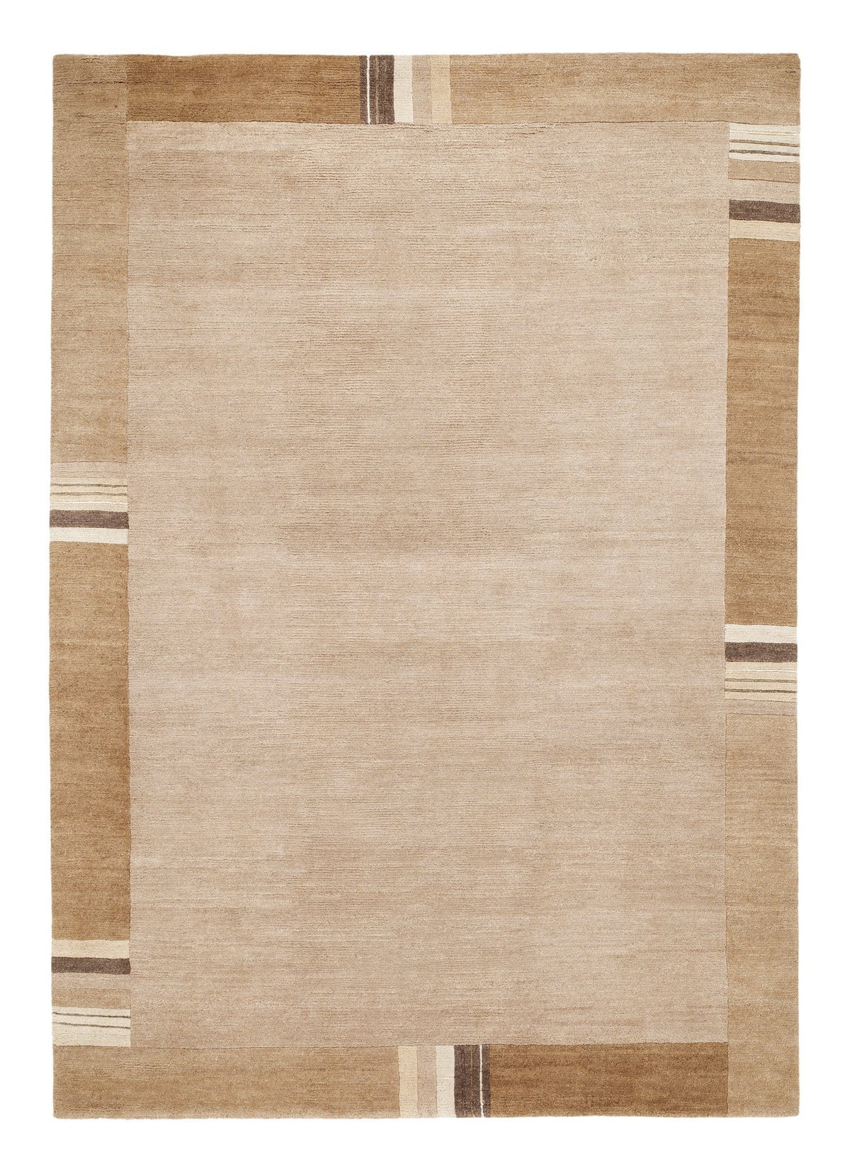 OCI Teppich SENSATION SILK LAKIR cappuccino echter original handgeknüpfter Nepal-Teppich
