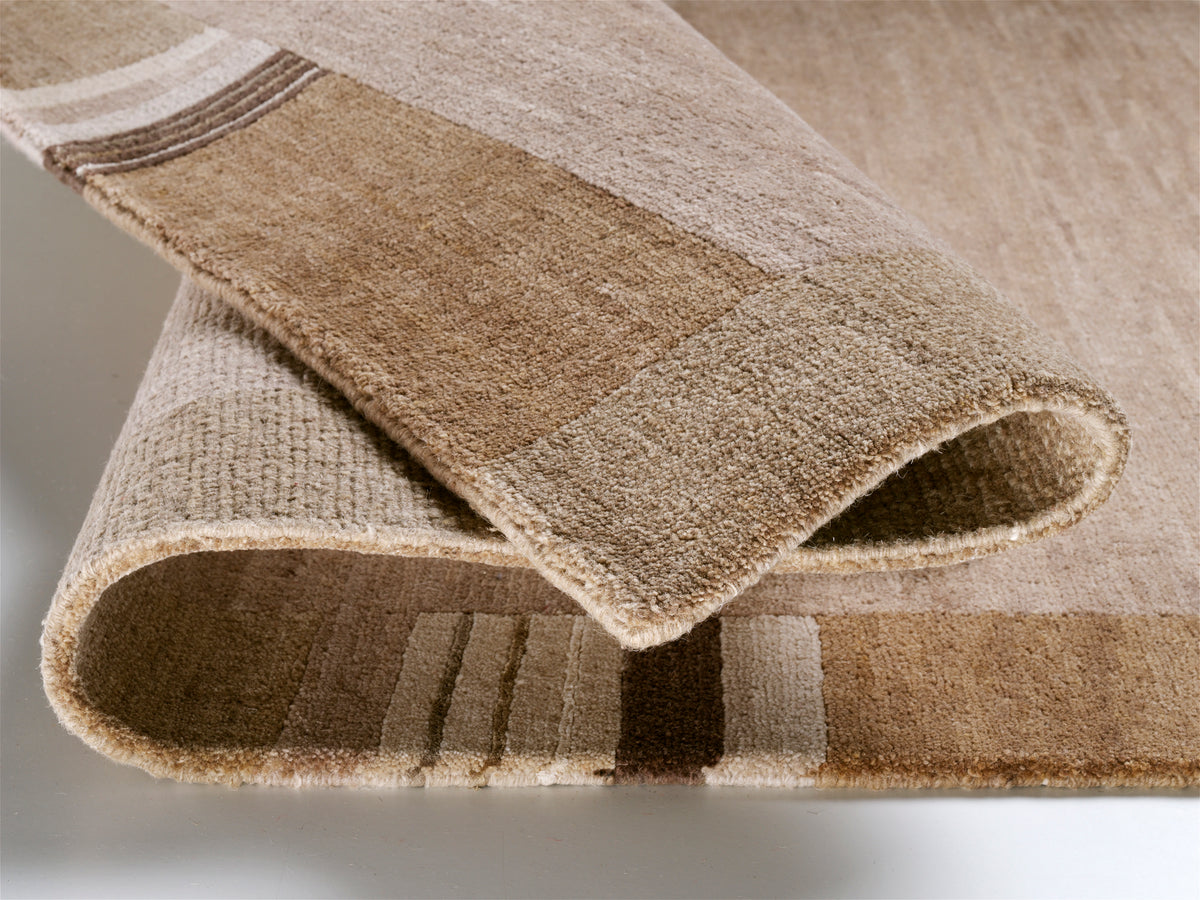 OCI Teppich SENSATION SILK LAKIR cappuccino echter original handgeknüpfter Nepal-Teppich