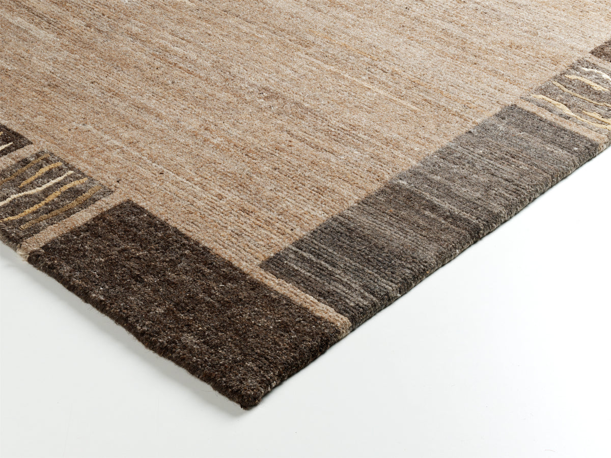 OCI Teppich NATURA SILK GRENY natur echter original handgeknüpfter Nepal-Teppich