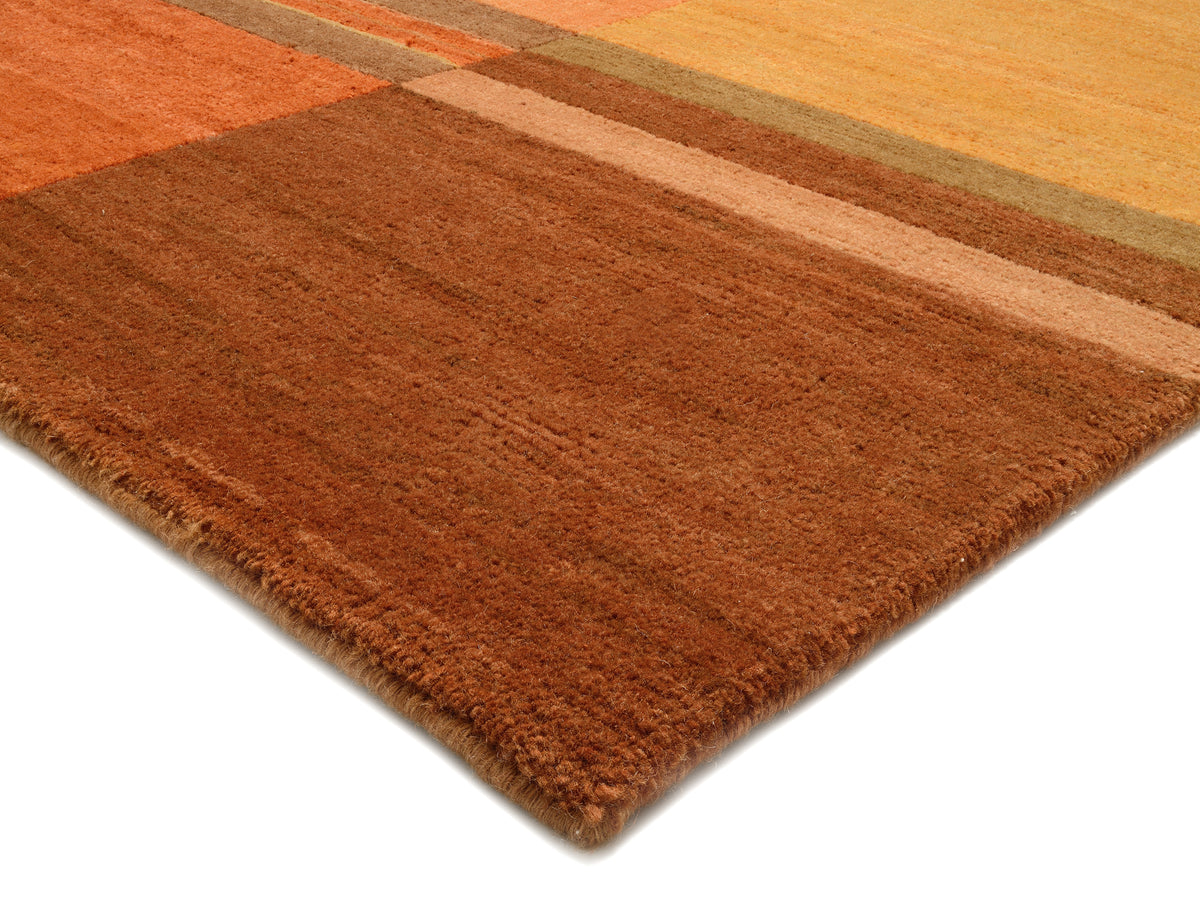 OCI Teppich SENSATION SILK SOYA kupfer echter original handgeknüpfter Nepal-Teppich