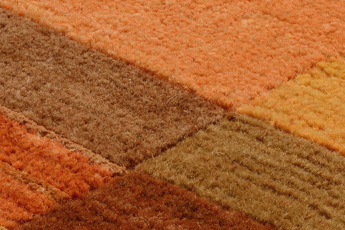 OCI Teppich SENSATION SILK SOYA kupfer echter original handgeknüpfter Nepal-Teppich