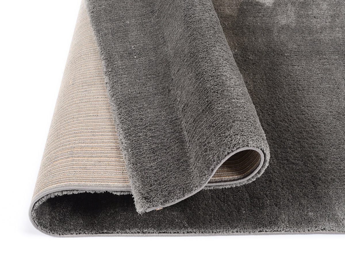OCI Teppich SOFT DREAM dk.grau weicher Shaggy Hochlor Langflor Teppich