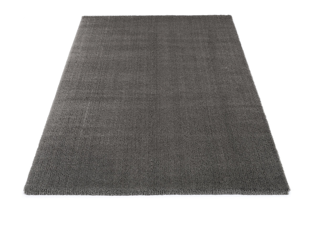 OCI Teppich SOFT DREAM dk.grau Quadratisch weicher Shaggy Hochlor Langflor Teppich