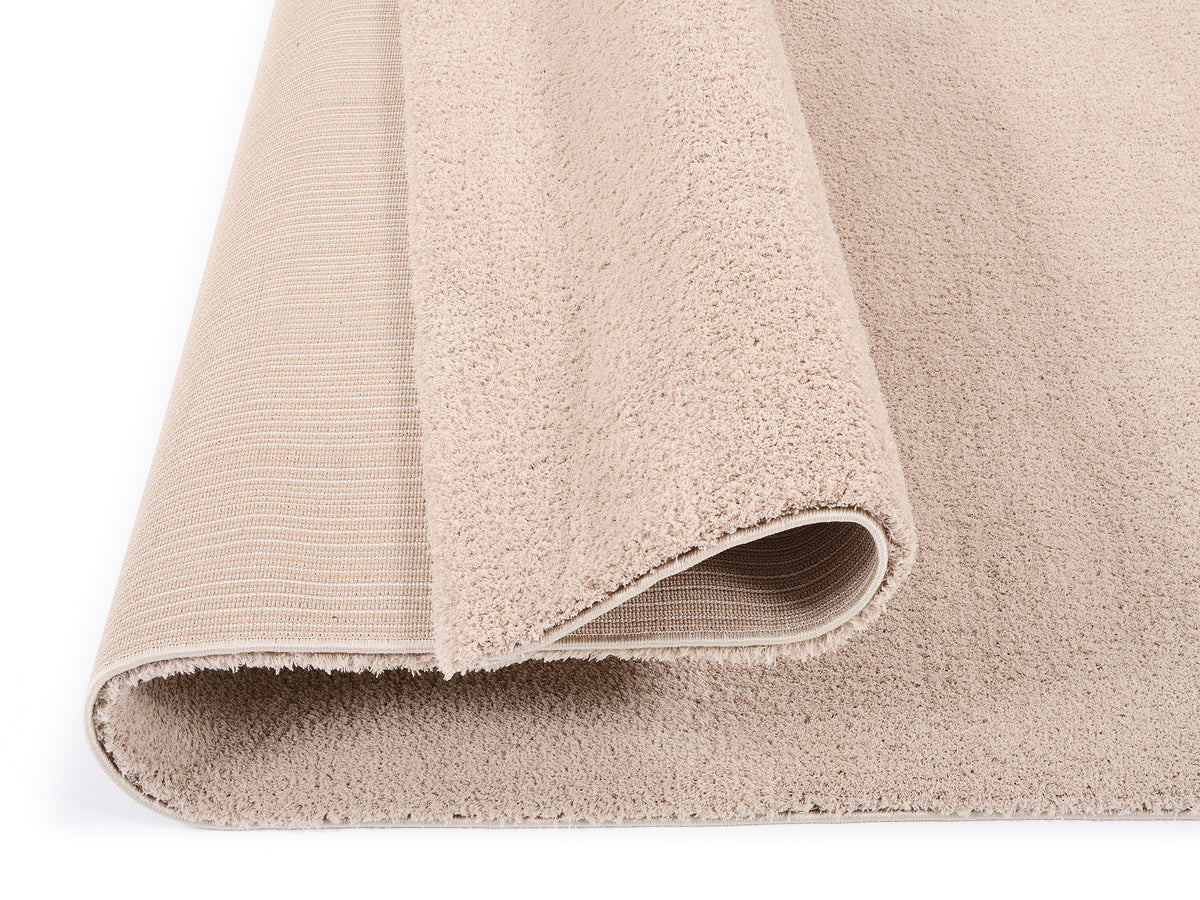 OCI Teppich SOFT DREAM beige weicher Shaggy Hochlor Langflor Teppich