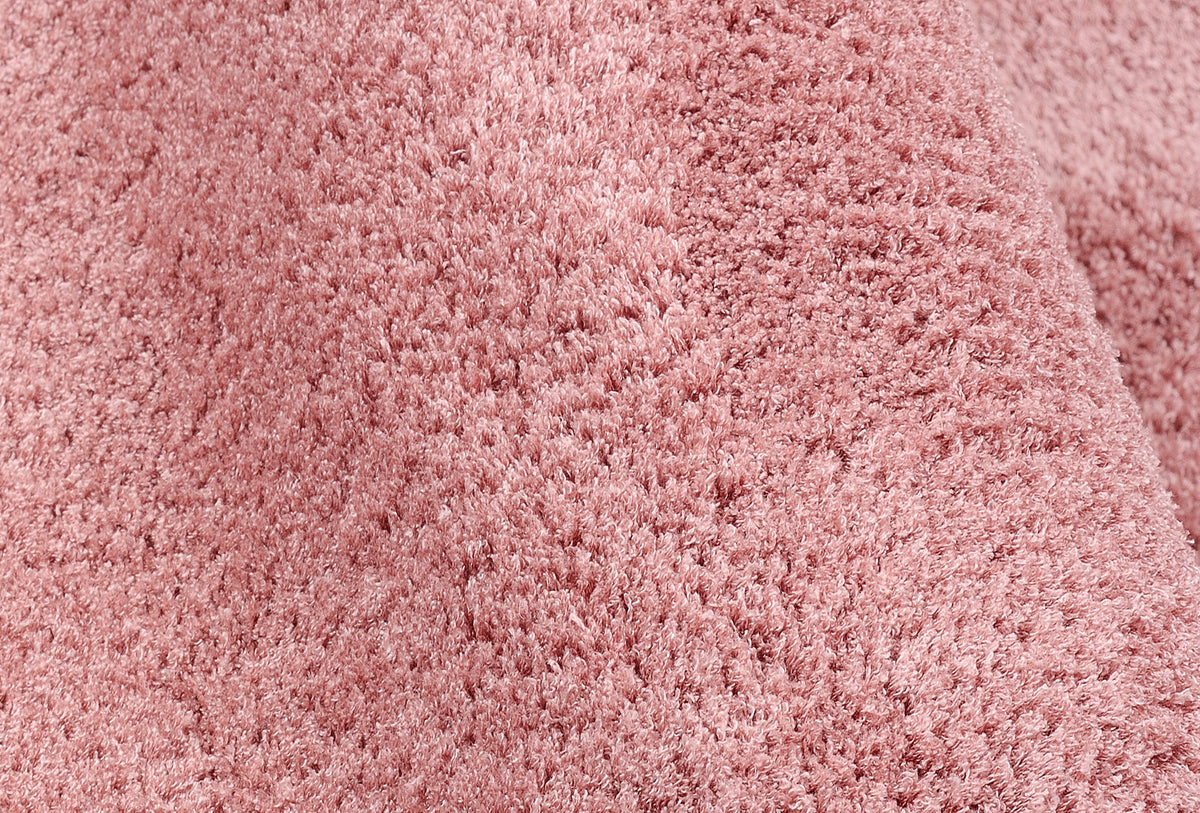 OCI Teppich SOFT DREAM rosenholz Quadratisch weicher Shaggy Hochlor Langflor Teppich