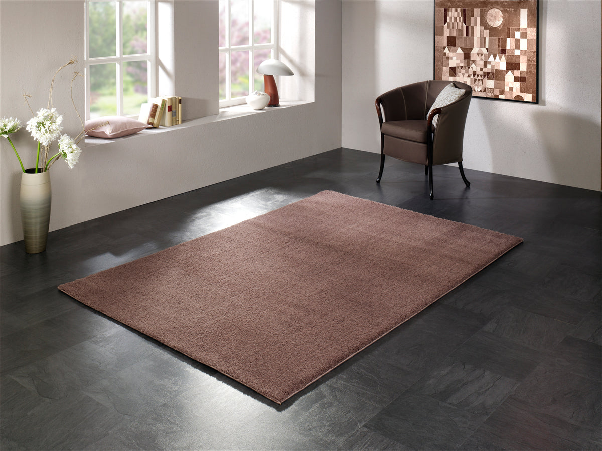 OCI Teppich SOFT DREAM braun Quadratisch weicher Shaggy Hochlor Langflor Teppich